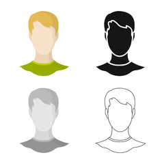 Isolated object of professional and photo icon. Set of professional and profile vector icon for stock.