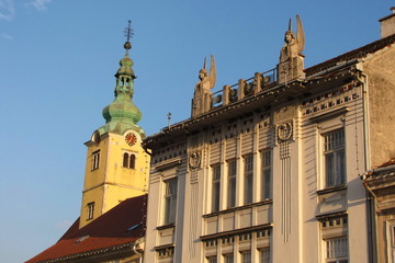 Obraz premium Church in Samobor, Croatia