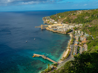 Naklejka premium Flying Fish Cove