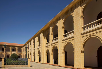 Fototapeta premium Metohi of Kykkos monastery (Nicosia complex) in Nicosia. Cyprus