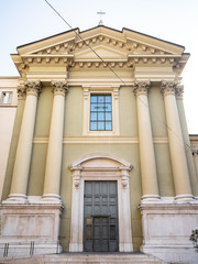 Fototapeta na wymiar chiesa di Sant Alessandro in Brescia city