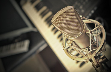A Studio Microphone