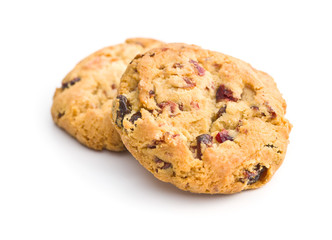 Sweet cookies with raisins.