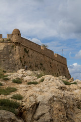 Fototapeta na wymiar Fortress in Rethymno, Crete, Greece