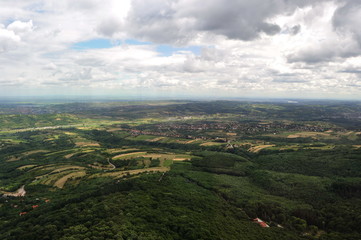 Naklejka premium A View From Avala Mountain, Serbia