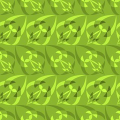 Obraz premium Abstract vector seamless pattern for fabric, textile, wrapping paper, wallpaper, web design, background.