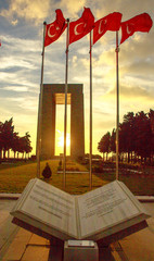 Çanakkale martyrdom and Martyrs Monument, Gallipoli peninsula