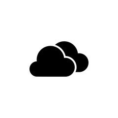 cloudy icon. Element of weather illustration. Signs and symbols can be used for web, logo, mobile app, UI, UX