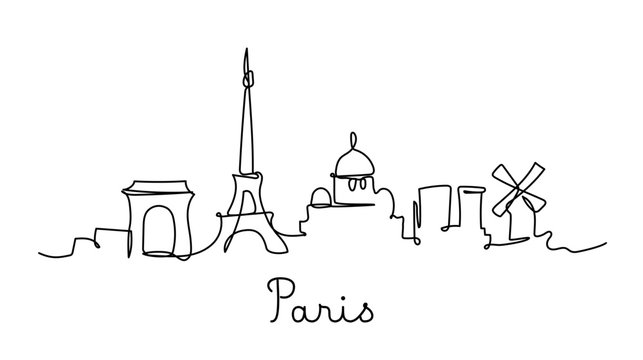 Paris Skyline Sketch Images – Browse 3,477 Stock Photos, Vectors, and Video  | Adobe Stock