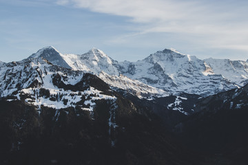 Fototapeta na wymiar Eiger, Mönch and Jungfrau