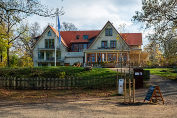 Fototapeta premium Burgberg Bad Harzburg Restaurant