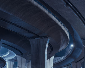Fototapeta premium Bridge at night