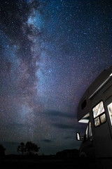 Camping unther the Nightsky