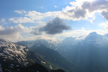 view of mountains