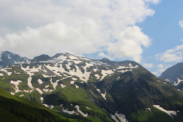 panoramic view of the mountains