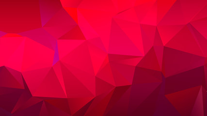 Pink Red Low Poly BG for Banner