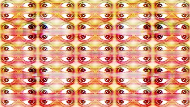 eye vision sight looking vision freaky scary pattern