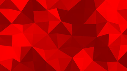 Obraz premium Dark Red Low Poly BG for Banner
