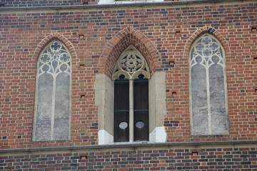 window in church castle