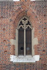 window of an old church