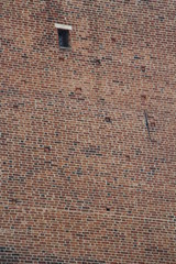 old red brick wall and background