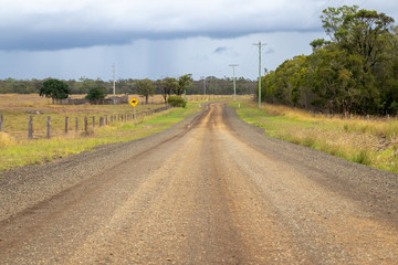 road in the countryside