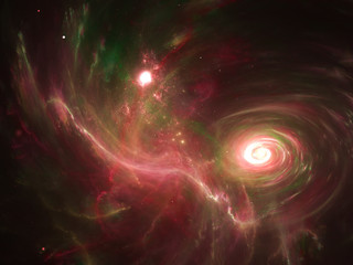 Obraz premium Starfield, stars and space dust scattered throughout the universe. Vast open interstellar space, cosmic abstract artwork. Glowing cloud nebula, interplanetary travel, astral artwork.
