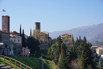 Fototapeta na wymiar Panorama von Bassano del Grappa