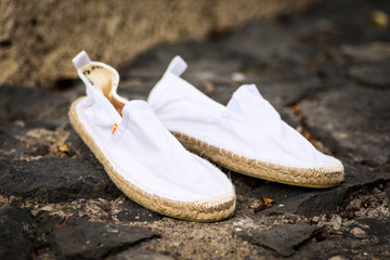 Alpargatas de boda de hombre