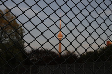 CN Tower Through fense