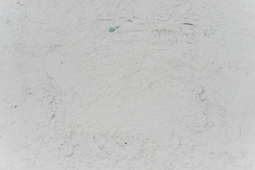 Obraz premium Old iron wall covered with white paint. For design, banner and layout.