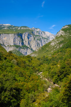Montenegro, near Kolasin, Mrtvica Canyon, Mrtvica river