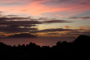 tropical sunset