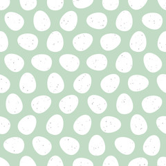 Easter eggs seamless pattern. Colored background. Vector illustration
