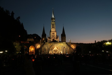 Fototapeta na wymiar Lourdes