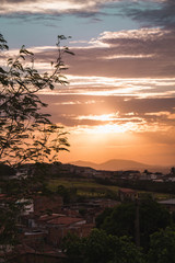 Sunset in northeast of Brazil