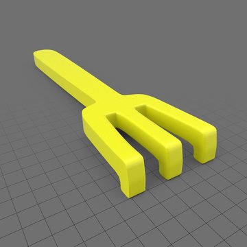 Beach rake toy