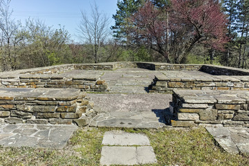 Ruins of medieval city of Preslav, capital of the First Bulgarian Empire, Shumen Region, Bulgaria