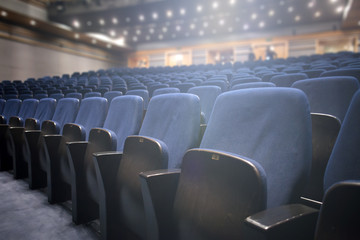 Fototapeta premium empty theater seats