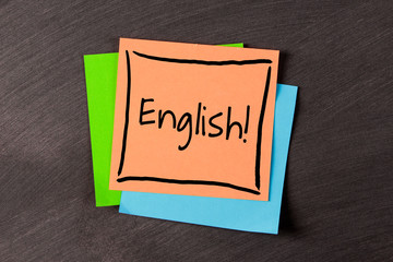 English Learning Concept