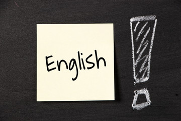 English Learning Concept