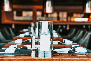 Typical restaurant table romantic luxury Ascona town