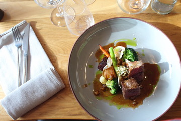 Beef and potato