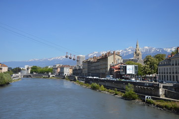 Fototapeta premium Grenoble Dauphiné-3