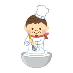 パティシエ　男性