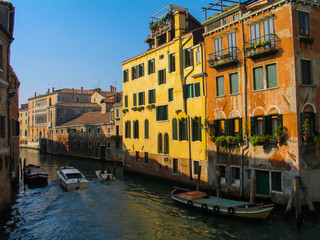 Fototapeta na wymiar Venice. Beautiful city of Italy. Year 2005
