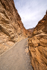 Colorful Rocks in a Desert Canyon