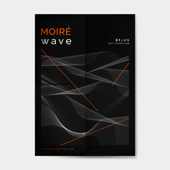 Moiré pattern background