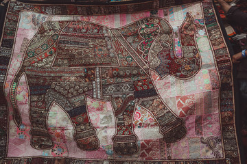 Indian Elephant Tapestry