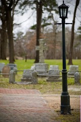 Cemetery Lampost